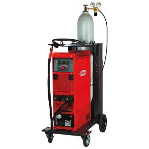 MagicWave 4000 high-performance TIG gas welding machine with gas cylinder system, ideal arc welding machine Malaysia.