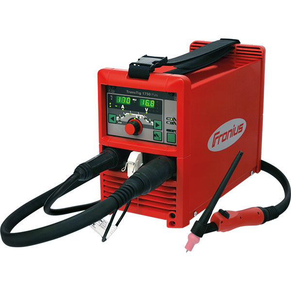 Compact TransTig 1750 Puls TIG welding machine supplied by a welding machine supplier Malaysia.
